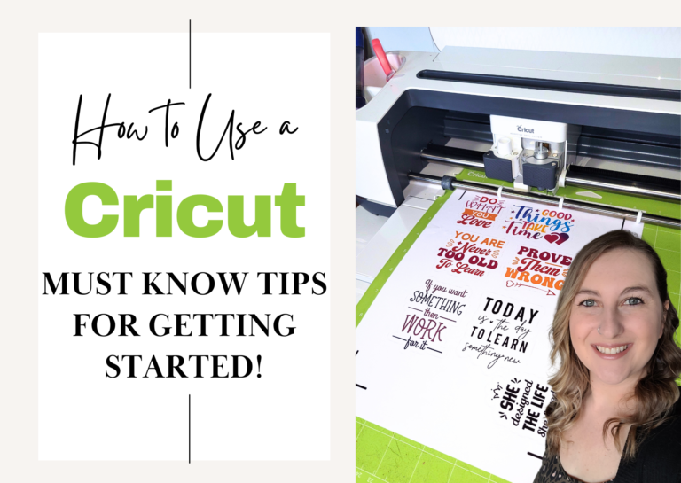 Cricut Crafting 101: Must-Know Cricut Tips and Tricks for Beginners