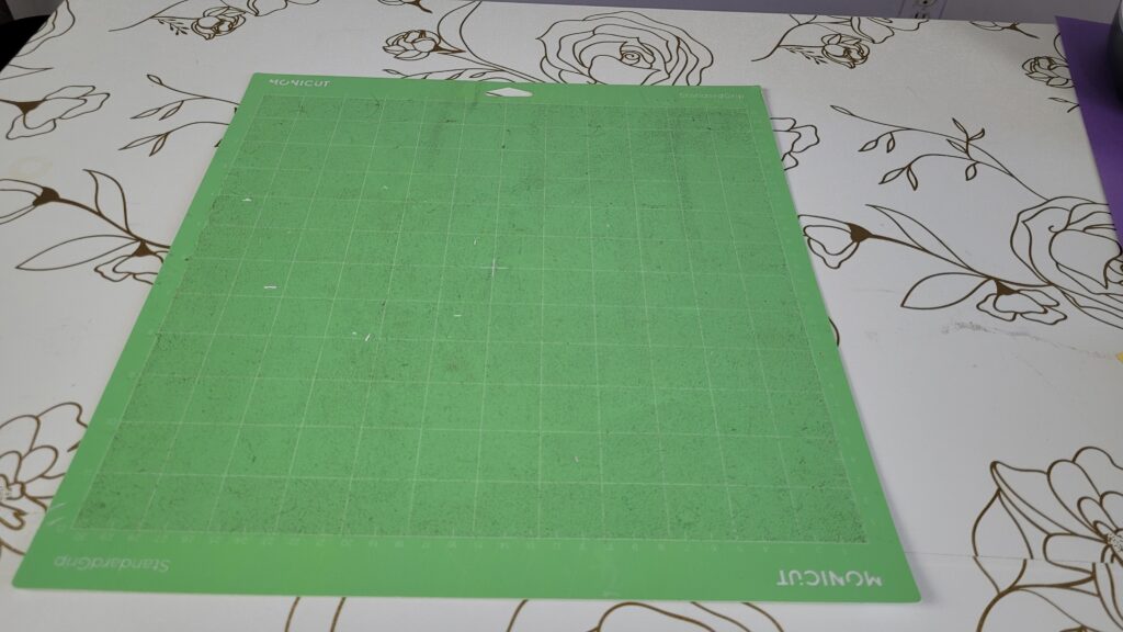 dirty cricut mat