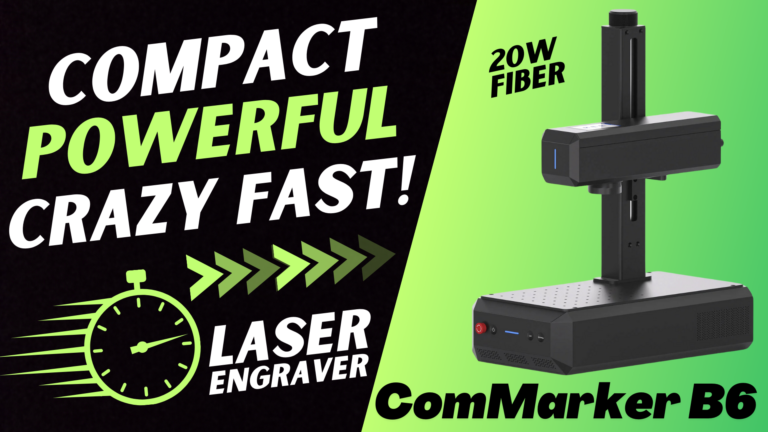 ComMarker B6 Review: The Ultimate Fiber Laser Engraver for Crafters