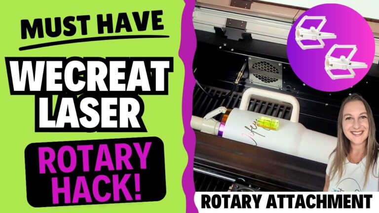 The Ultimate WeCreat Rotary Engraving Hack