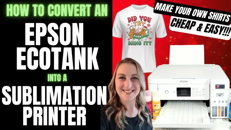 convert an ecotank printer for sublimation